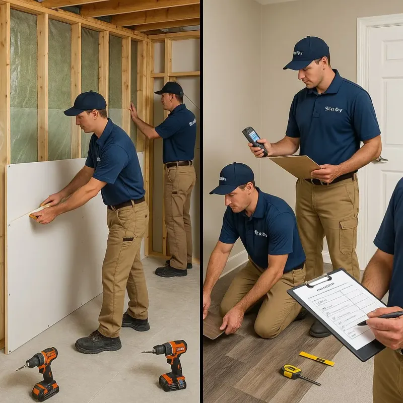 Repairs and Reconstruction process in Danbury, NH