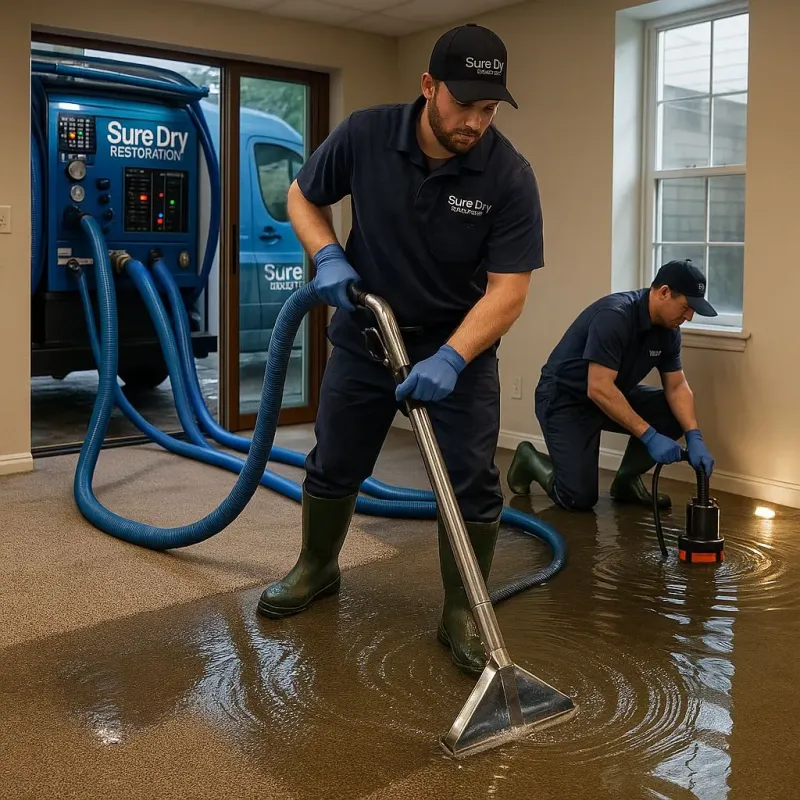 Water Extraction and Removal process in Danbury, NH